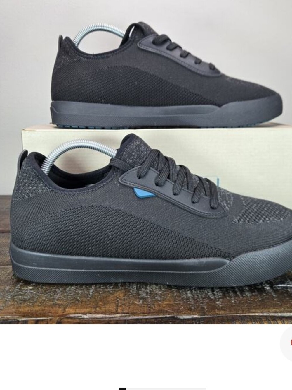 Vessi Weekend Sneaker Womens Size 11 Waterproof Shoes Asphalt Black Black